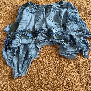 Gray w/blue